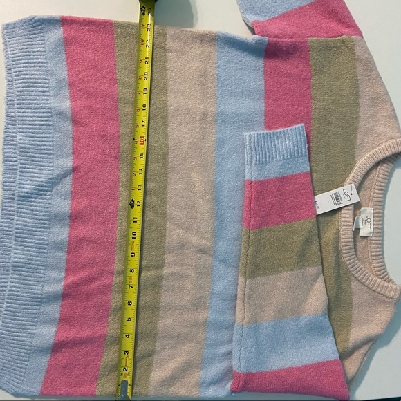 NWT Loft Horizontal Stripe Sweater Large - Picture 3 of 4